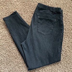 Comfy Faded black jeggings